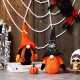 HALLOWEEN WITCH HAT SPIDER GNOME