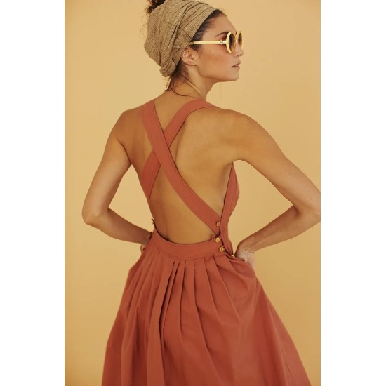 SUMMER BACKLESS STYLISH DRESS