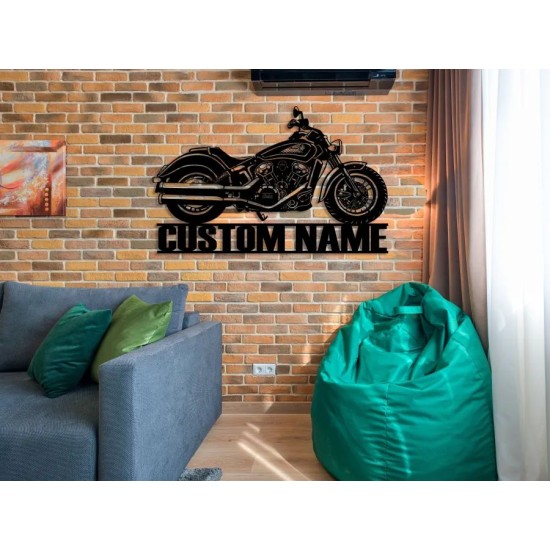 Custom Indian Motorcycle