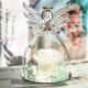 Glass Angel Preserved Flowers Color Changing LED Lights