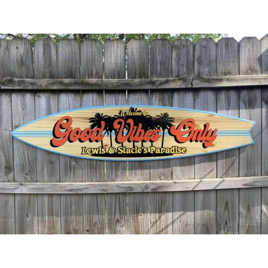 Father's Day Gift  Personalized Surfboard